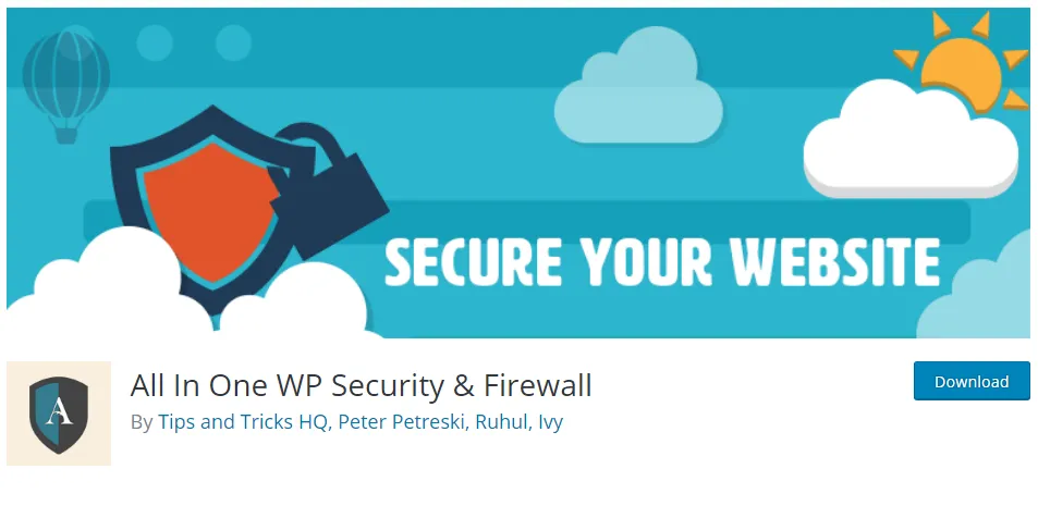 All In One WP Security & Firewall