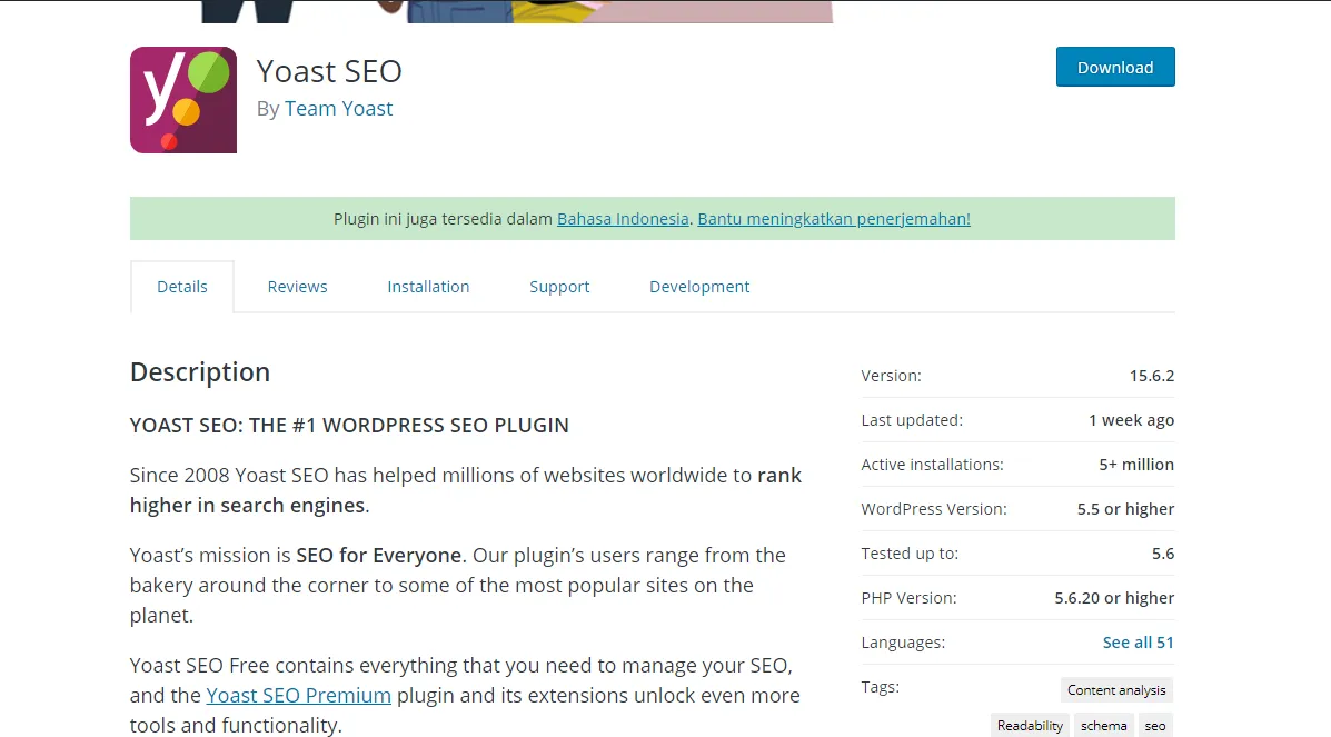 Deskrpi dan Spesifikasi Plugin