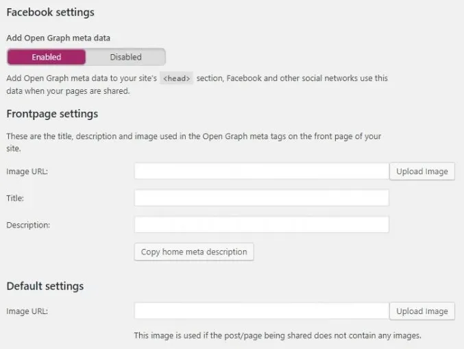 Facebook Settings
