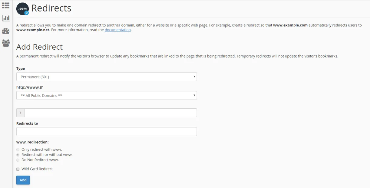Halaman Utama Redirect