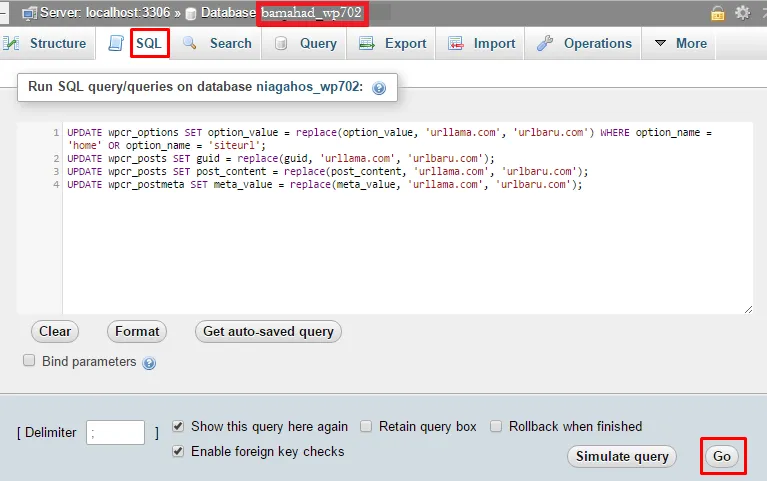 PhpMyAdmin
