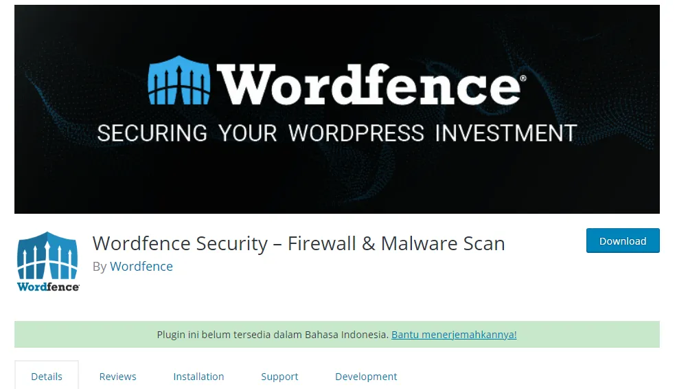 Plugin Wordfence