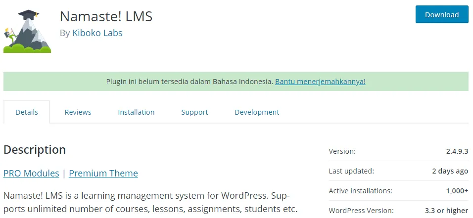 plugin lms wordpress