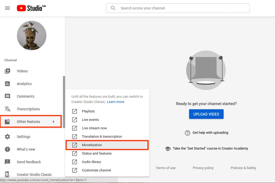 daftar youtube adsense