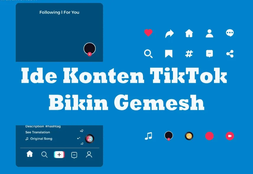 ide konten TikTok